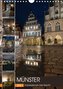 Münster - Impressionen bei Nacht (Wandkalender 2021 DIN A4 hoch)