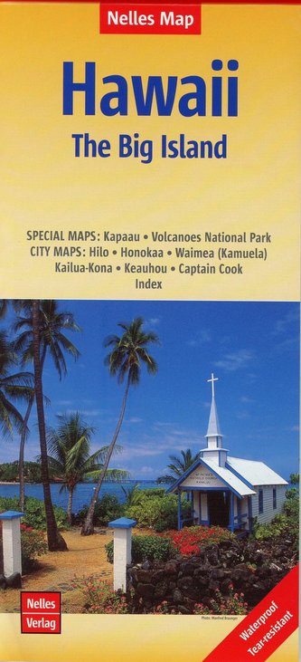 Nelles Map Landkarte Hawaii: The Big Island - Hawaii: Grande Île -  Hawái: La Gran Isla 1 : 330 000