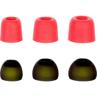 Náhradní špunty pro sluchátka BUXTON BET 101 BLACK/RED