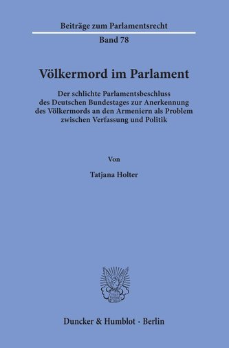 Völkermord im Parlament
