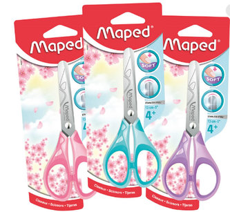 Maped - Nůžky Essentials Pastel Soft - mix barev