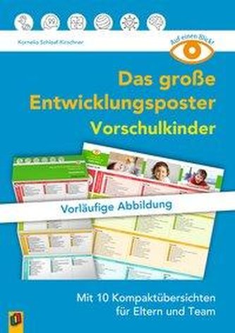 Auf einen Blick: Das große Entwicklungsposter - Vorschulkinder