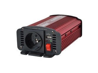 Měnič napětí CARSPA CAR300 12V/230V 300W USB