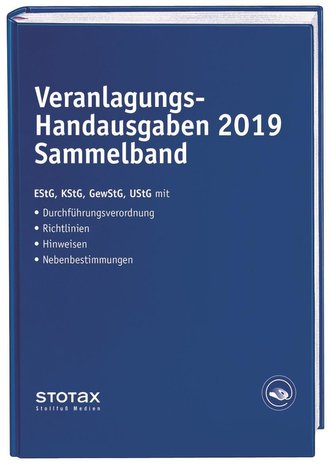 Veranlagungs-Handausgaben 2019 Sammelband