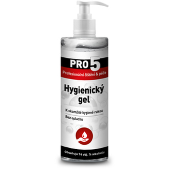 Dezinfakční gel PRO5 HYGIENICKÝ GEL