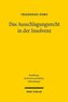 Das Ausschlagungsrecht in der Insolvenz
