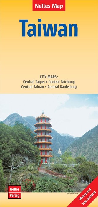 Nelles Map Landkarte Taiwan 1 : 400 000