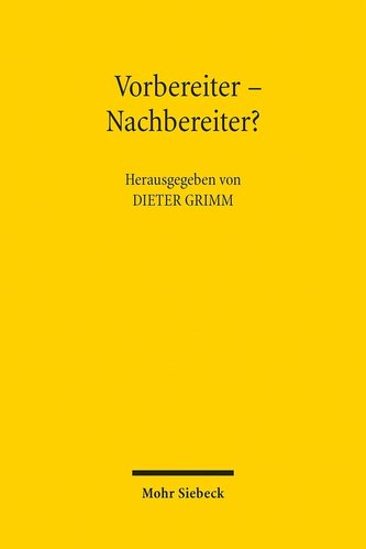 Vorbereiter - Nachbereiter?