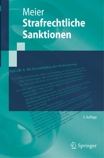 Strafrechtliche Sanktionen