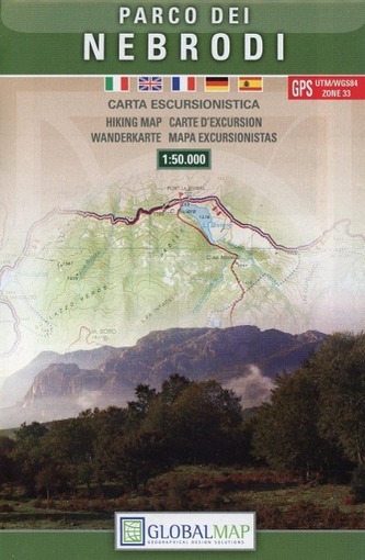 Parco dei Nebrodi. Carta escursionistica 1 : 50.000