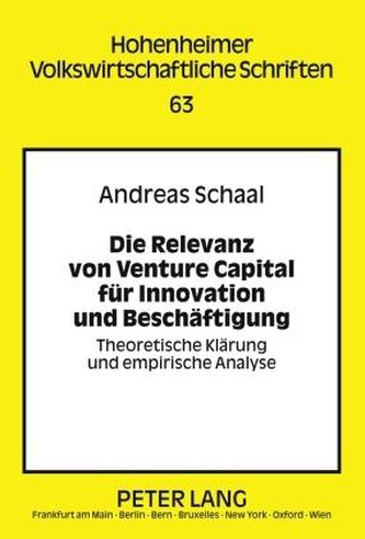 Die Relevanz von Venture Capital für Innovation und Beschäftigung