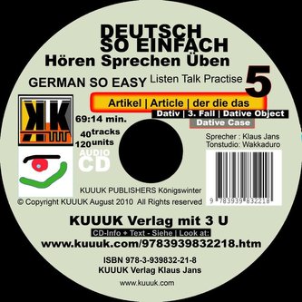 Deutsch So Einfach - Hören Sprechen Üben 5 - German So Easy - Talk Listen Practise 5