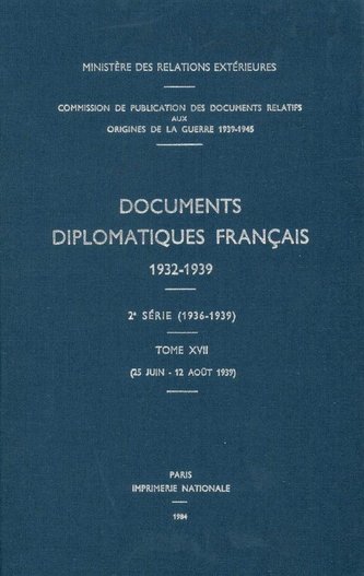 Documents diplomatiques français