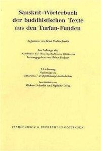 Nachträge zu adharima, avidyabhisam cetana-hetoh