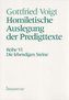 Homiletische Auslegung der Predigttexte - Neue Folge / Die lebendigen Steine