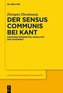 Der sensus communis bei Kant