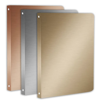 Pořadač A4 4kr. Metallic zlatá