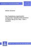 Die Feststellung Eigenkapitalersetzender Gesellschafterdarlehen im Sinne des  32 a Abs. 1 Satz 1 GmbHG