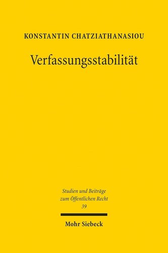 Verfassungsstabilität