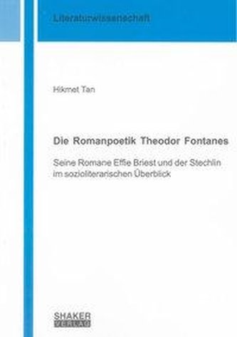 Die Romanpoetik Theodor Fontanes