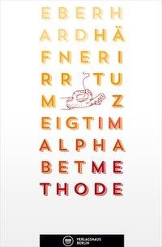 Irrtum zeigt im Alphabet Methode