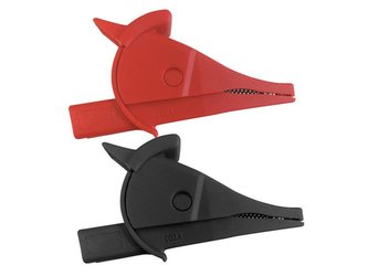 Krokosvorka UNI-T C02A sada-červená+černá L=80mm CAT III 1000V/CAT IV 600V