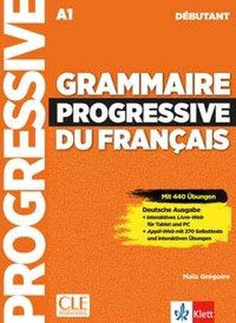 Grammaire progressive du français - débutant. Schülerbuch + Audio-CD + Online