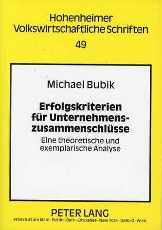 Erfolgskriterien für Unternehmenszusammenschlüsse