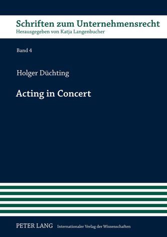 Acting in Concert