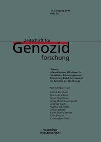 Zeitschrift für Genozidforschung: Gewaltraum Mittelmeer?