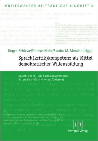 Sprach(kritik)kompetenz als Mittel demokratischer Willensbildung