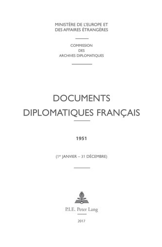 Documents diplomatiques français