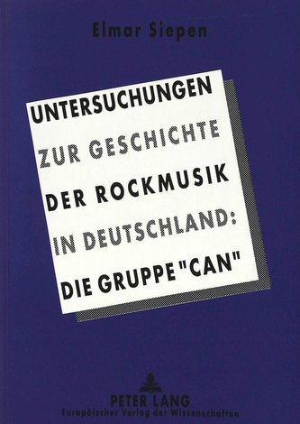 Untersuchungen zur Geschichte der Rockmusik in Deutschland: