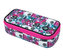 Begmaster Školní/studentský penál CASE THEORY 9 A BLACK/PINK/GREEN
