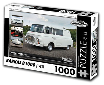 Retro auta Puzzle č. 82 - BARKAS B1000 (1985) - 1000 dílků