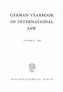 German Yearbook of International Law / Jahrbuch für Internationales Recht. Vol. 51 (2008)