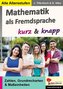 Mathematik als Fremdsprache / Deutsch und Arabisch ... kurz & knapp