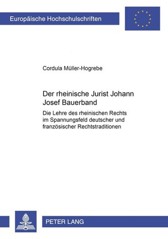 Der rheinische Jurist Joseph Bauerband
