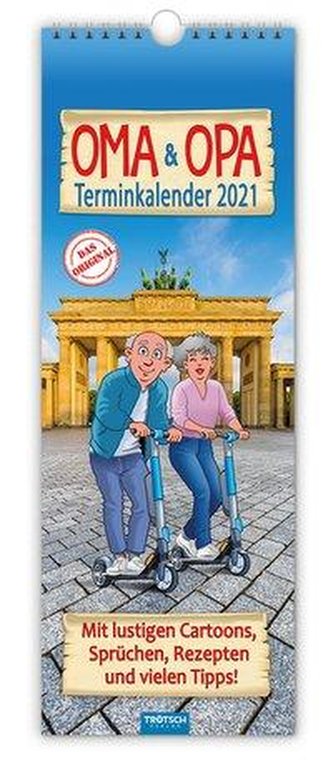 Familienkalender Oma & Opa 2021