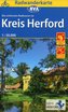 Radwanderkarte BVA Radwandern im Kreis Herford 1:50.000