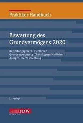 Praktiker-Handbuch Bewertung des Grundvermögens 2020