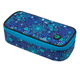 Bagmaster Školní/studentský penál CASE THEORY 9 C BLUE/BLACK