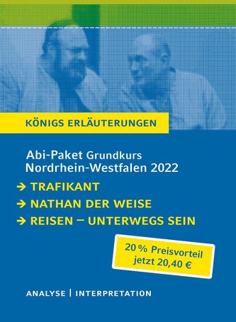 Abitur Deutsch NRW 2022 GK - Königs Erläuterungen - Paket / Grundkurs - Nordrhein-Westfalen