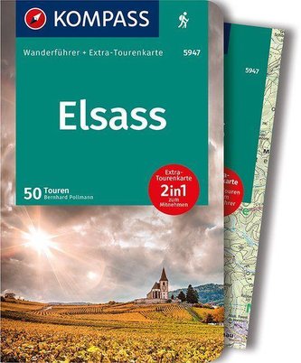 KOMPASS Wanderführer Elsass
