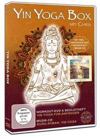 Yin Yoga Box - Set inklusive Anfänger-DVD, Übungsheft und Musik-CD