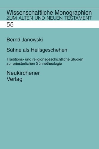 Sühne als Heilsgeschehen