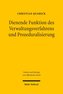 Dienende Funktion des Verwaltungsverfahrens und Prozeduralisierung