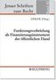 Forderungsverbriefung als Finanzierungsinstrument der öffentlichen Hand