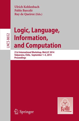 Logic, Language, Information, and Computation