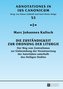 Die Zuständigkeit zur Ordnung der Liturgie